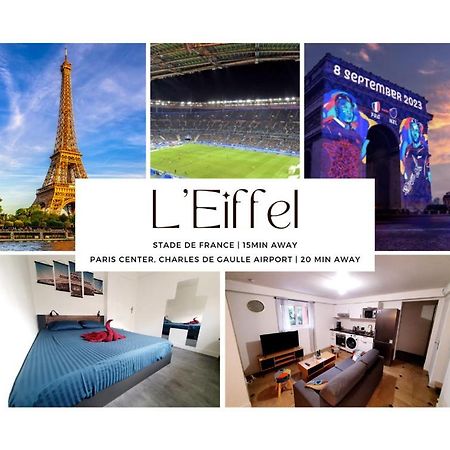 Апартаменти L'Eiffel - Self Checking, 20Min From Paris Дрансі Екстер'єр фото