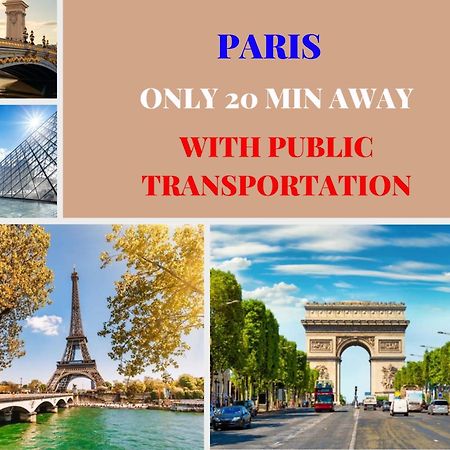 Апартаменти L'Eiffel - Self Checking, 20Min From Paris Дрансі Екстер'єр фото